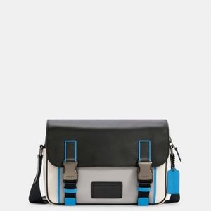 Coach Mens Track Crossbody in Colorblock